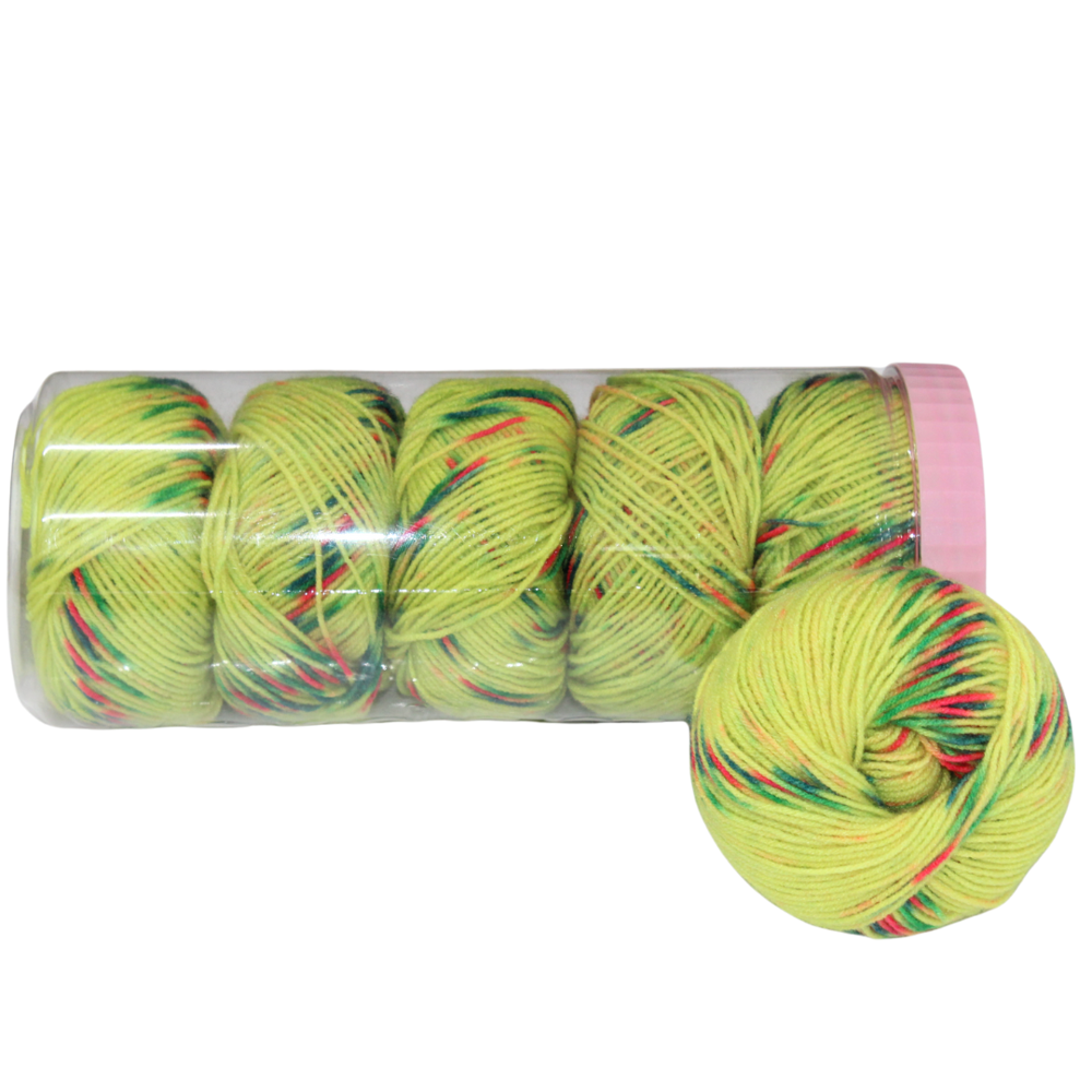 Feather Soft Yarn - Neon Green