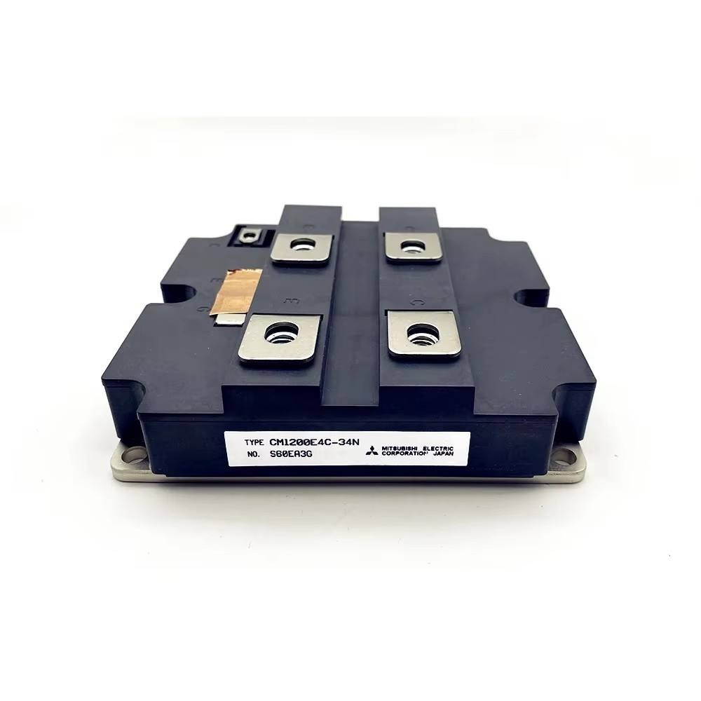 Cm1200E4C-34N Thyristor Igbt Power Driver Module Cm1200E4C Cm1200E4C-34 Cm1200E4C-34N - Color: Black