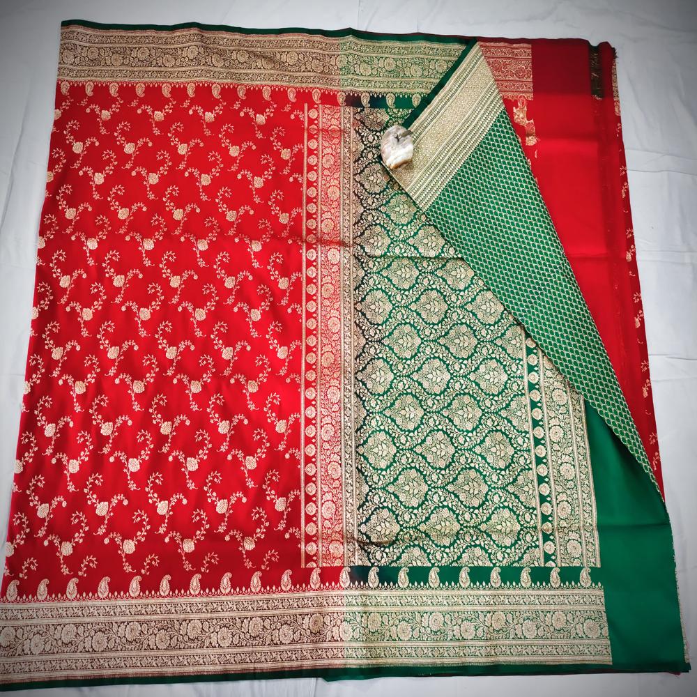 Ladies Party Wear Banarsi Nylon Saree