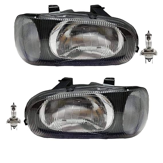 K D Headlight assembly for Maruti Suzuki Alto Old Model Type 1 2000-2005 ( WITHOUT ADJUSTABLE MOTOR)