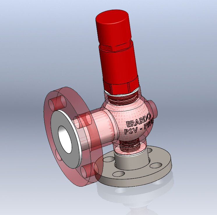 Ptfe Lined Pressure Safety Valve