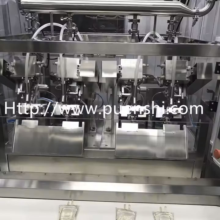 PNS-A4 IV Solution Soft Bag Filling-Sealing Machine
