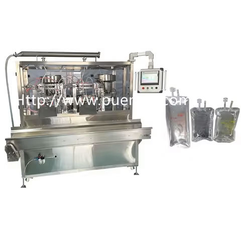 Semi-Automatic Multi-Function Infusion Bag Filling Machine