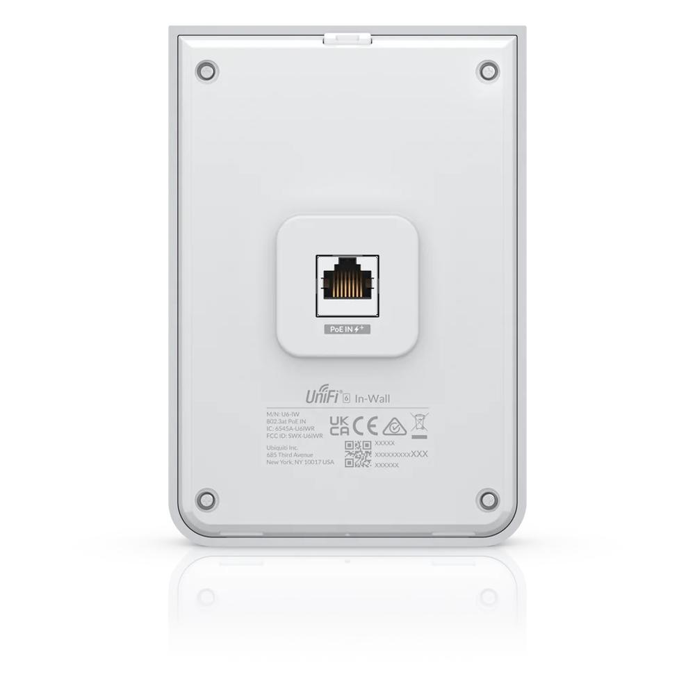 UBIQUITI UniFi WiFi 6 Access Point In-Wall (U6-IW)