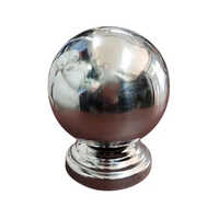 Stainless Steel Stair Railing Ball - Color: Silver