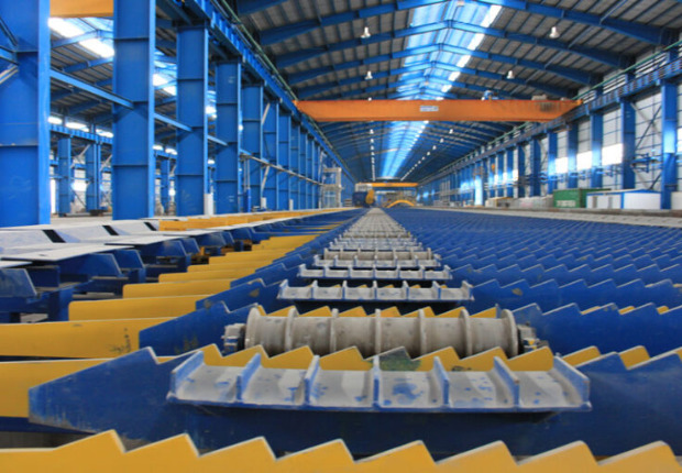 Cooling Beds And Run-Out Tables - Color: Multicolor Paint Coated