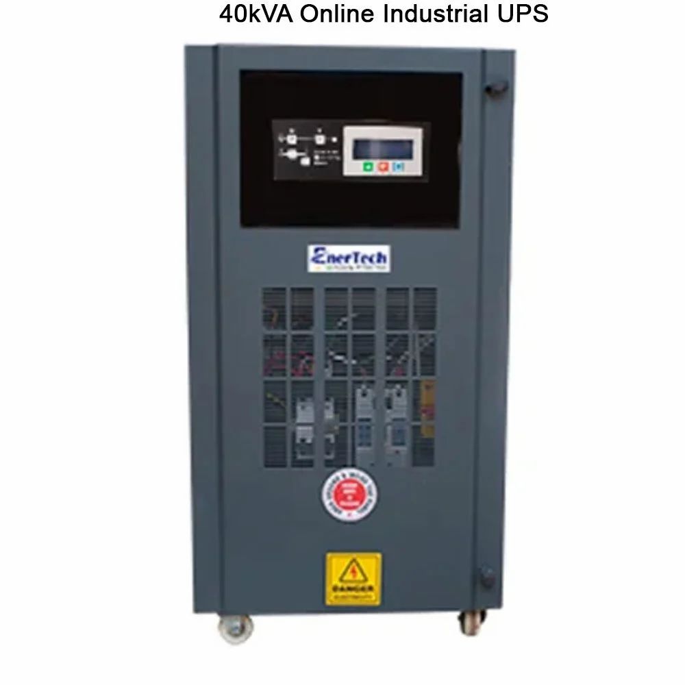 Enertech 40kVA Online Industrial UPS, 350 V - 460 V, Htxi