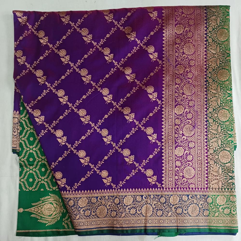 Pink Ladies Banarasi Saree