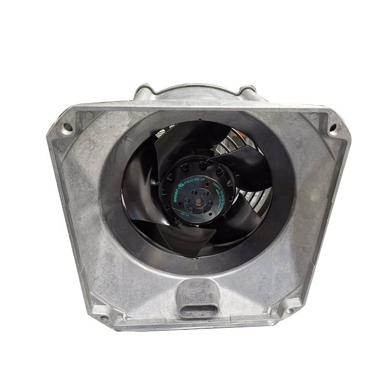 Ebmpapst W2D160-Ed22-12 400V Ac 50/60Hz 160Mm Ball Bearing 1Ph7 Series Servo Spindle Motor Cooling Fan - Color: Silver