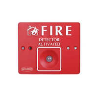 Photoelectric Fire Detection Systems - Color: Red