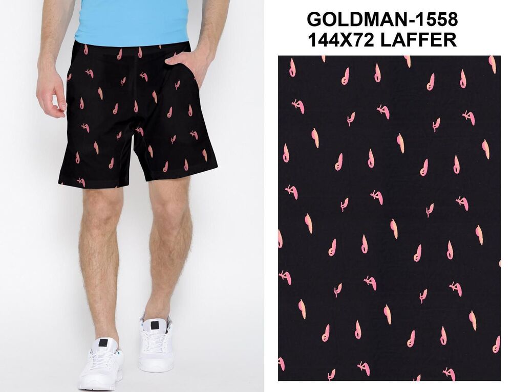 1558 Goldman Laffer Fabric - Attributes: Washable