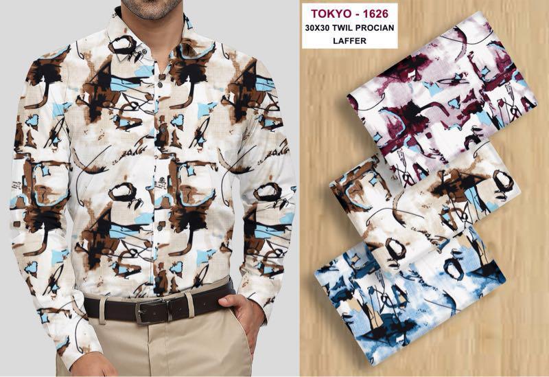 1626 Tokyo Twill Procian Laffer Fabric - Attributes: Light In Weight