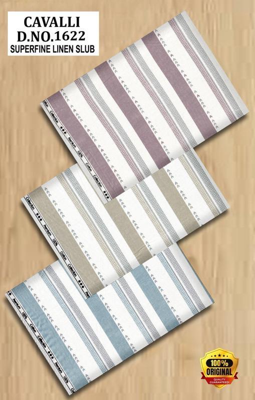 1622 Cavalli Superfine Linen Slub Fabric - Attributes: Washable