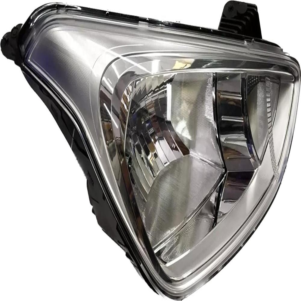 K D Headlight For Hyundai I10 Grand 2013-2019/ Xcent 2013-2020 (Right/Driver Side) ( Without Adjustable Motor, Halogen) - Features: Water Resistant