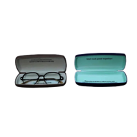 Plastic Spectacle Box Velvet Tray - Color: Different Available