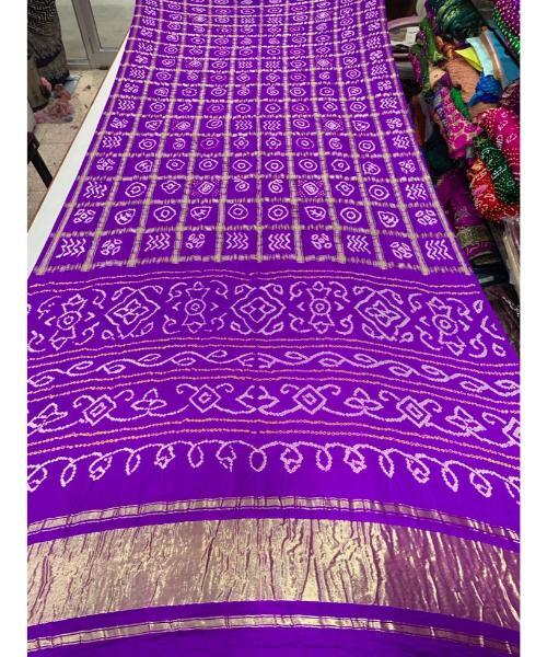 Bandhej Saree - Color: Multicolor