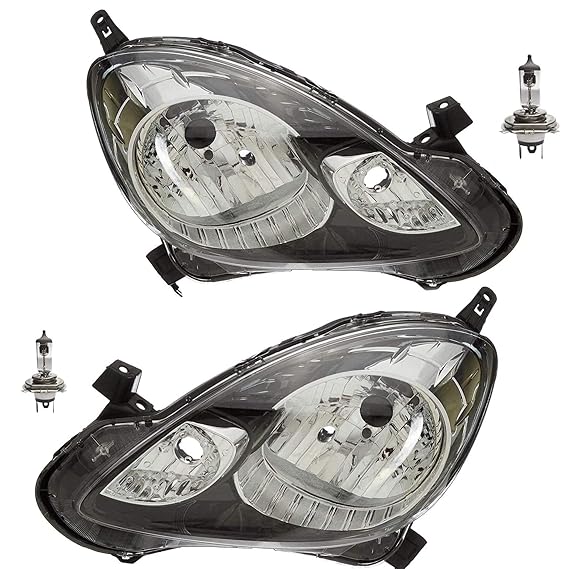 K D Headlight For Honda Amaze 2013-2018/ Brio 2011-2019/ Mobilio 2014-2017( Without Adjustable Motor, Halogen) - Features: Waterproof