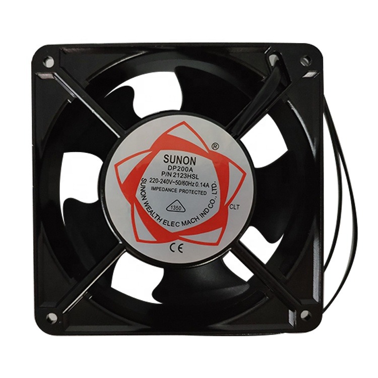 Sunon DP200A 2123HSL Double Ball Bearing 12cm 220V AC 12038 120X120X38mm 3100RPM 195m3/h Cabinet Axial Cooling Fan