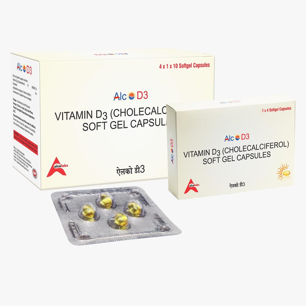 Alco-d3 Capsules - Drug Type: Health Supplements