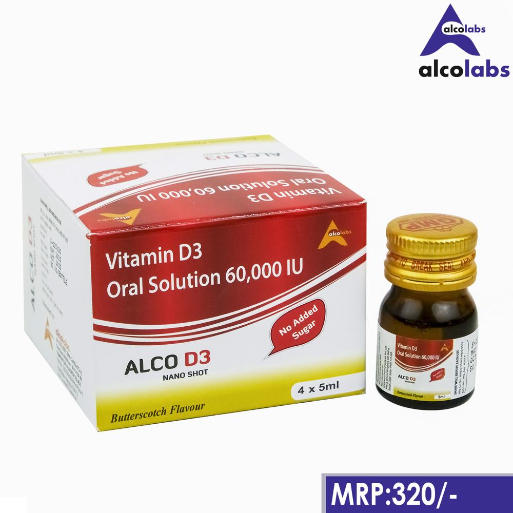 Alco-d3 Capsules - Drug Type: Health Supplements