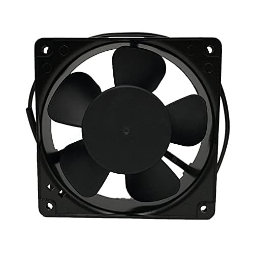 Fulltech Uf-12a23 Bwh 230v 120mm - 12038 17/15w 2-wire Cooling Fan - Color: Black