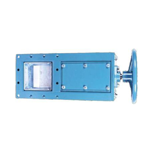 Fabricated Slide Gate Valve - Color: Blue Paint Coated