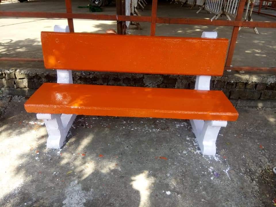 cemented chair