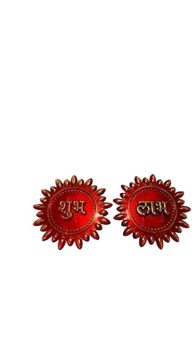Shubh Labh - Color: Red
