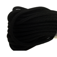 Black Polyester Rope - Length: 100-200  Meter (m)