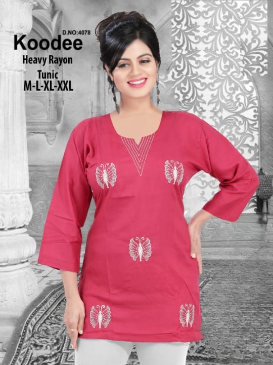 Fancy Kurta - Color: Vine