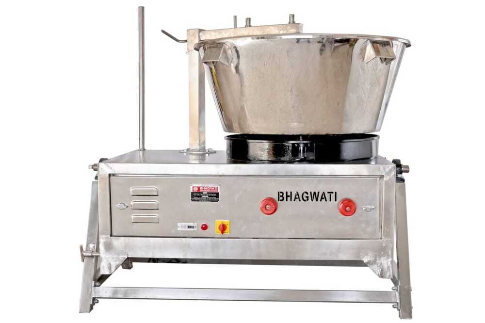 120 LPH SS Semi Automatic Milk Mawa Making Machine