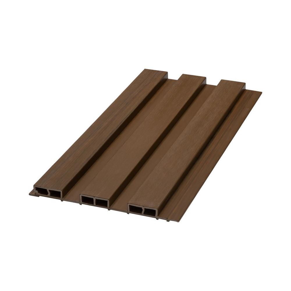 SIF SERIES 14mm WPC FLUTED LOUVER PANEL WALL CLADDING