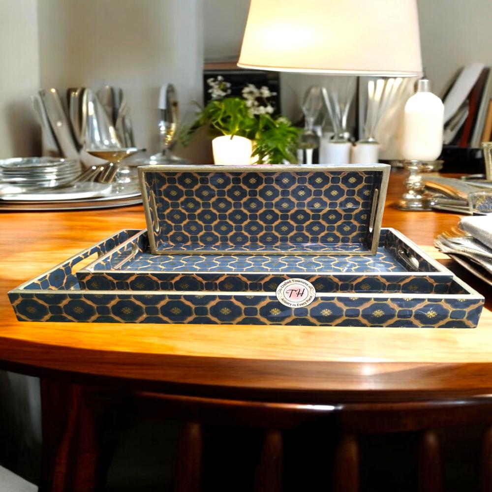 Glossy Enamel Coated Printed Tray