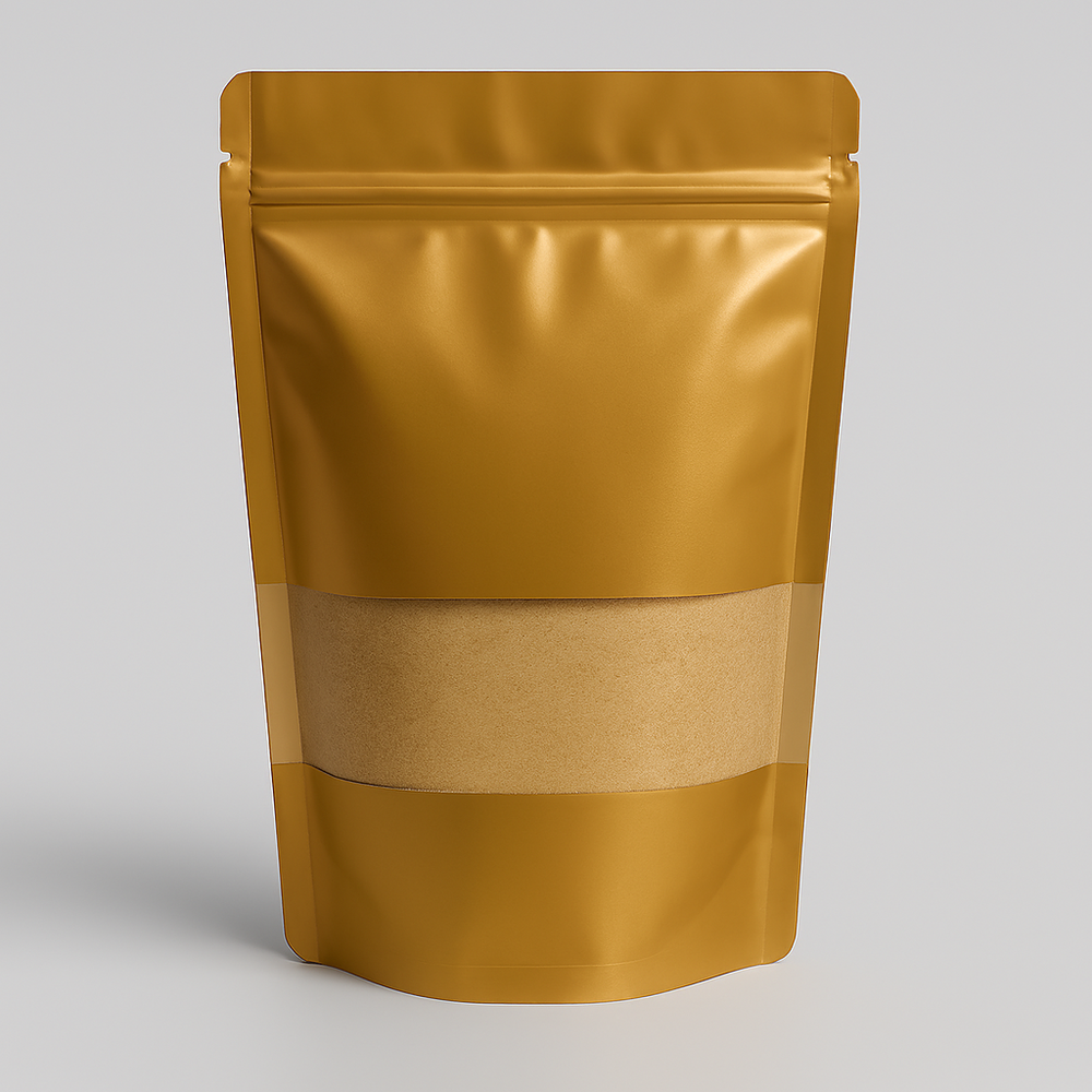 Ziplock Standup Window Zipper Pouch