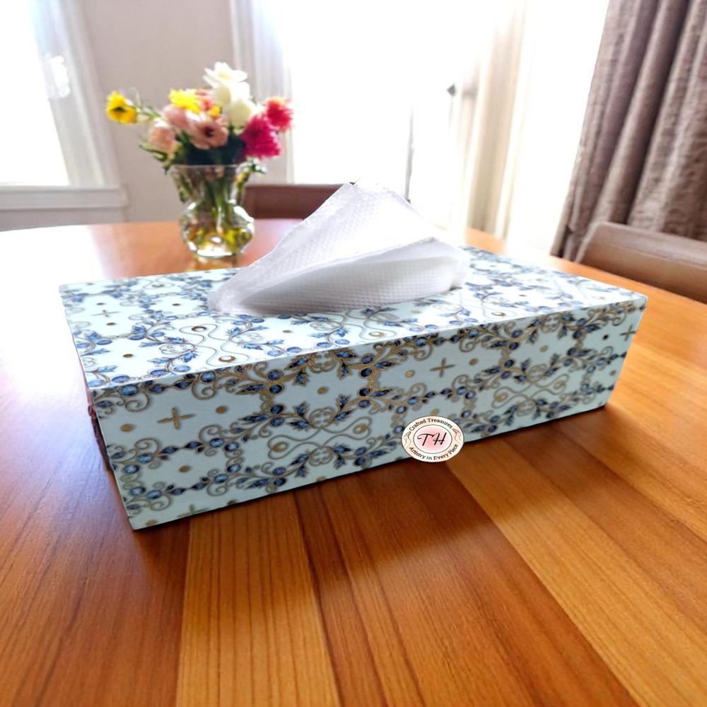enamel coated tissue box