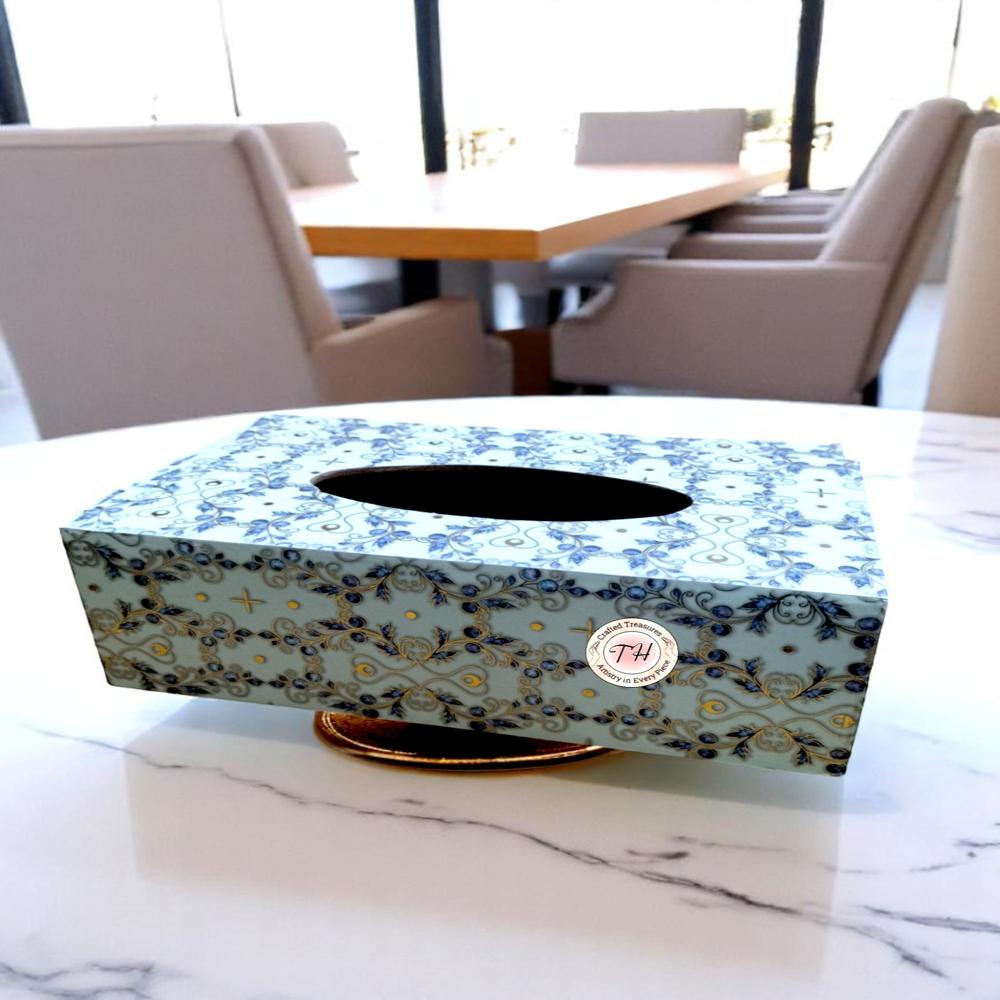 Enamel Coated Tissue Box - Design Type: Customizable