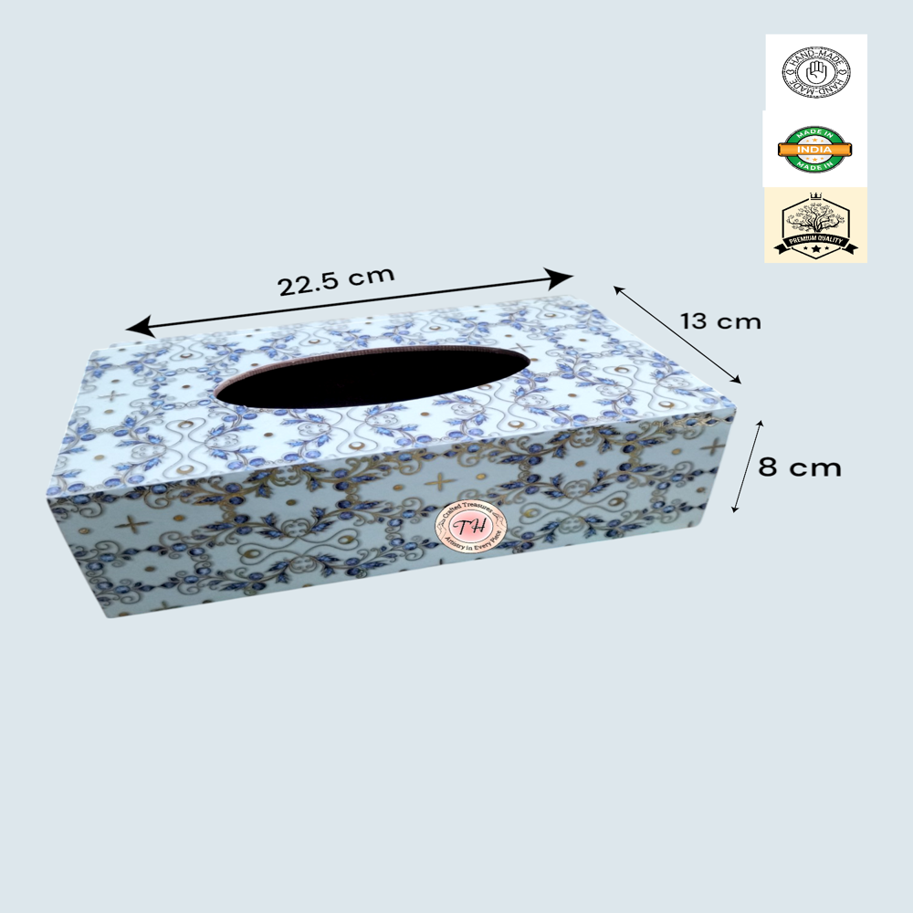 enamel coated tissue box