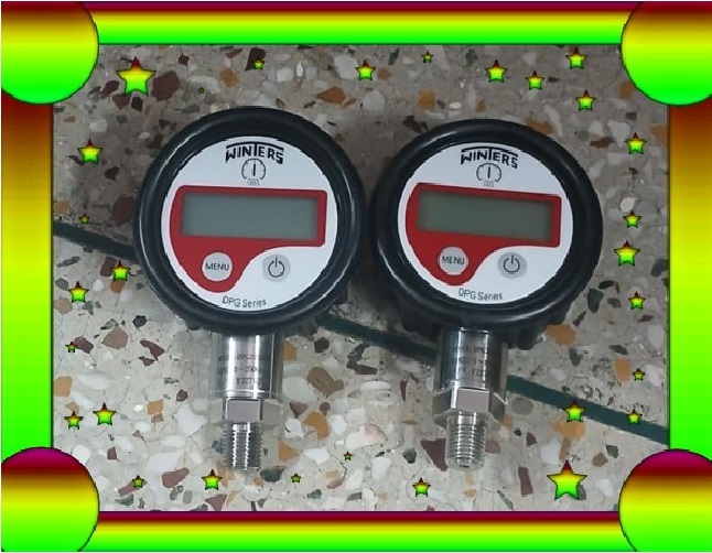 Digital Pressure Gauge Winters Instruments Canada MODEL DPG209R11 RANGE -1 To 25 bar