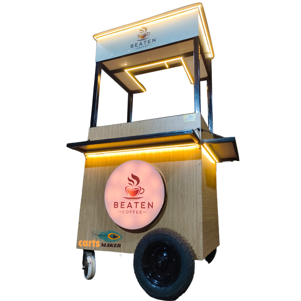 Coffee Cart - Application: Street Food / Beverages / Snacks / Outdoor Catering