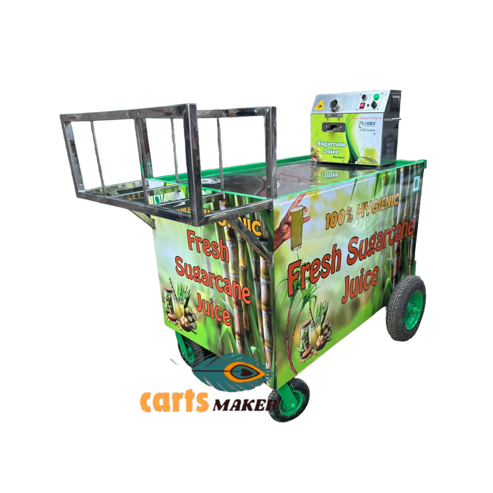 Sugarcane Cart - Application: Street Food / Beverages / Snacks / Outdoor Catering