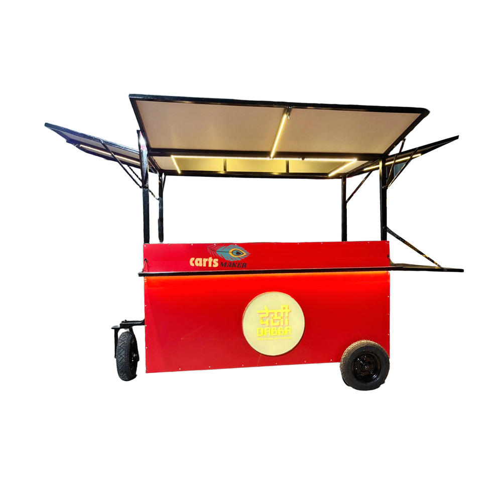 North Indian Food Cart - Color: As Per Requirement