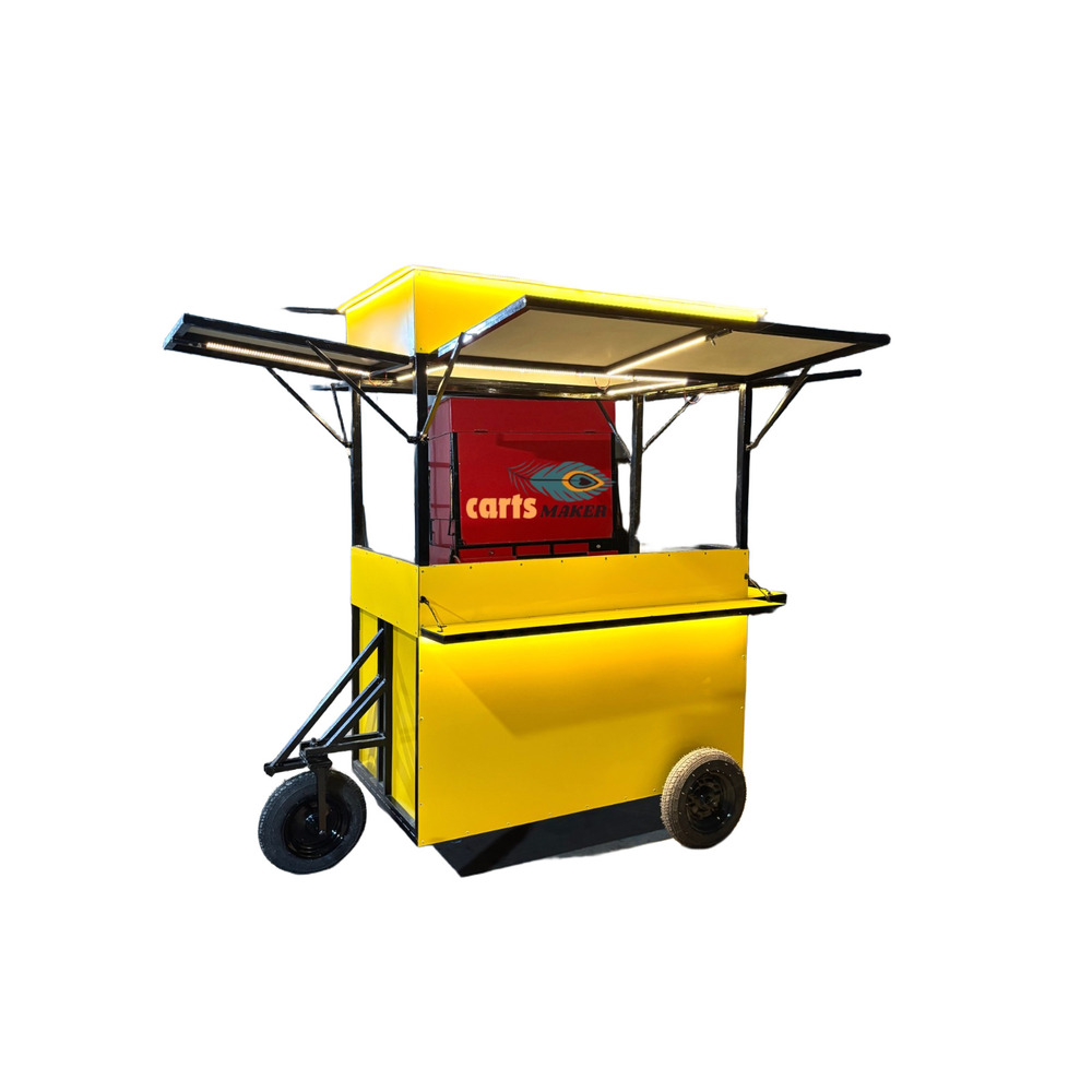 Bike Attachment Food Cart - Color: As Per Requirement