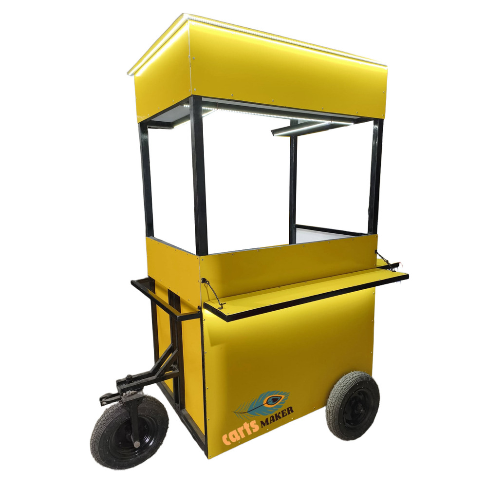Bike Toing Food Cart - Color: As Per Requirement