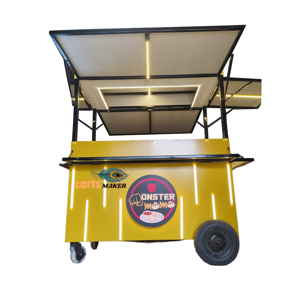 Close Food Cart - Color: As Per Requirement