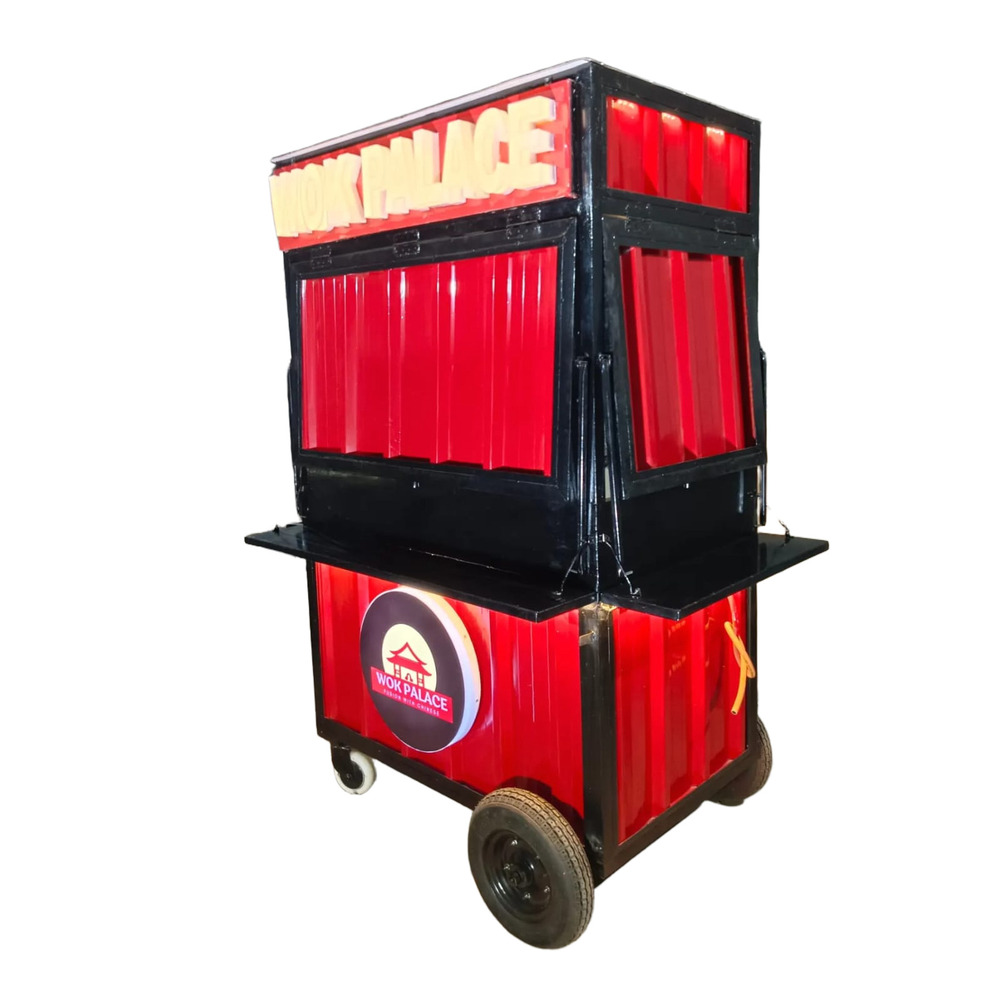 Moctail Food Cart - Color: As Per Requirement