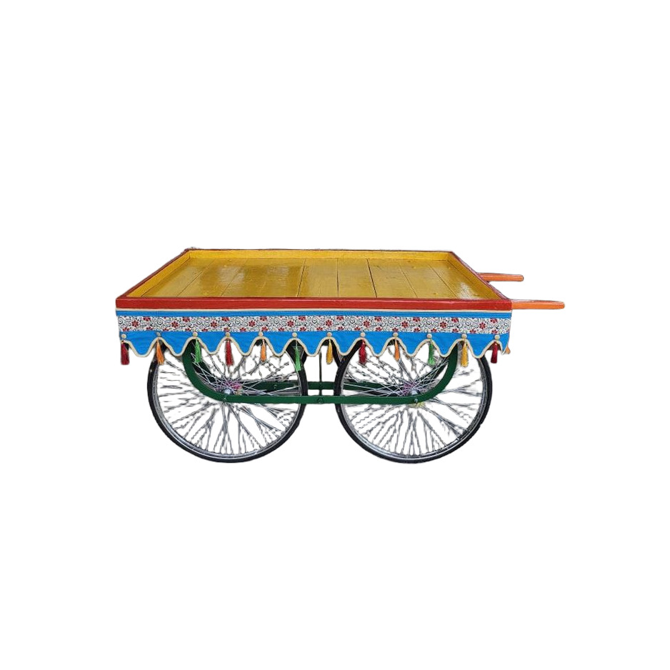 Vegetable And Food Thela Cart - Color: As Per Requirement