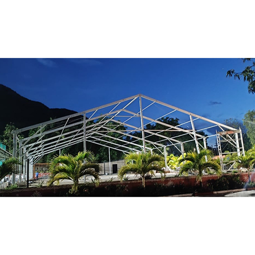 20m Aluminium German Hanger Tents - Color: White