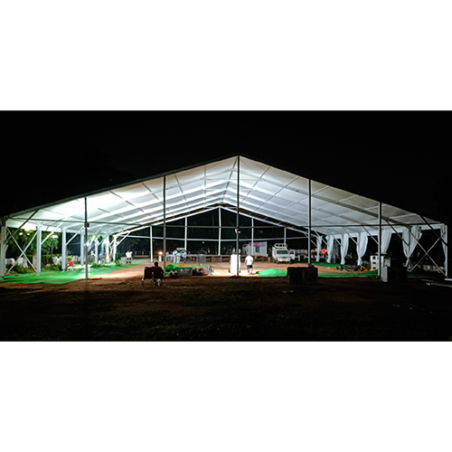 30M Aluminium German Hanger Tents - Tent Style: Plain