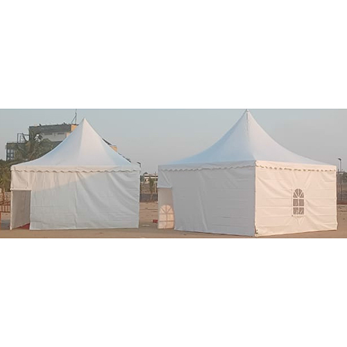 Pagoda Tents With Sidewall Fabrics For Outdoor Events - Color: White