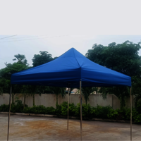 Heavy Duty Pu Coated Folding Tents - Color: Blue